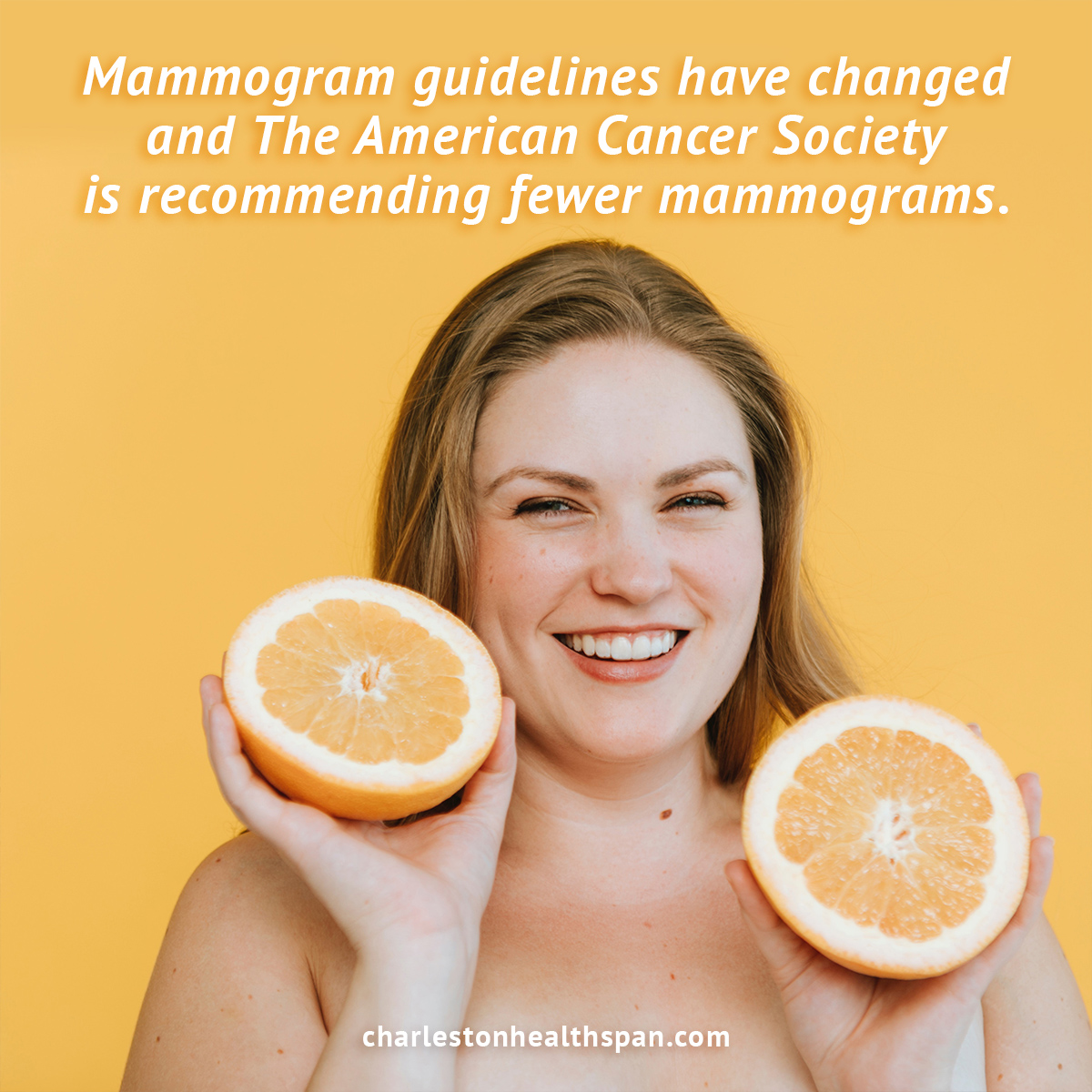 The American Cancer Society has changed mammogram guidelines
