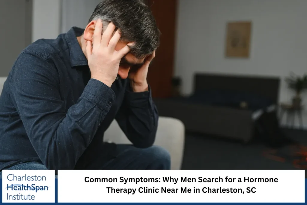 Common Symptoms: Why Men Search for a Hormone Therapy Clinic Near Me in Charleston, SC