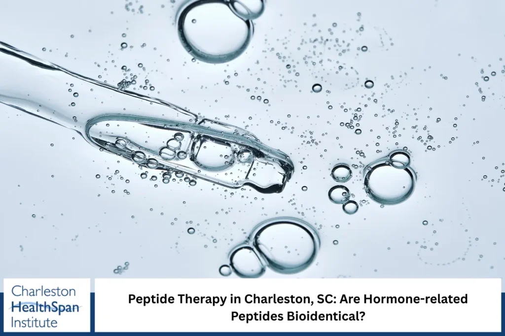 Peptide Therapy in Charleston, SC: Are Hormone-related Peptides Bioidentical?