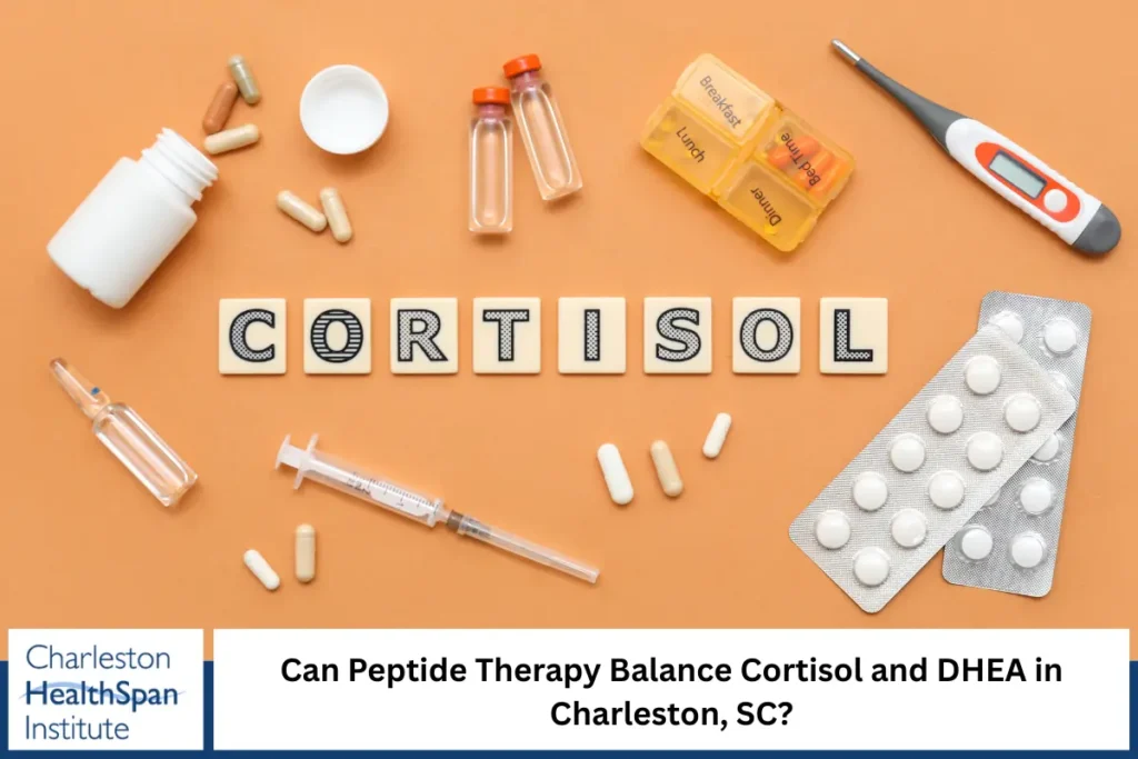 Can Peptide Therapy Balance Cortisol and DHEA in Charleston, SC