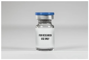 Research peptide vial