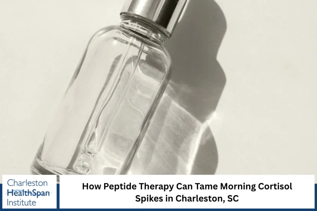 How Peptide Therapy Can Tame Morning Cortisol Spikes in Charleston, SC