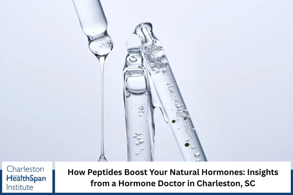 How Peptides Boost Your Natural Hormones Insights from a Hormone Doctor in Charleston, SC