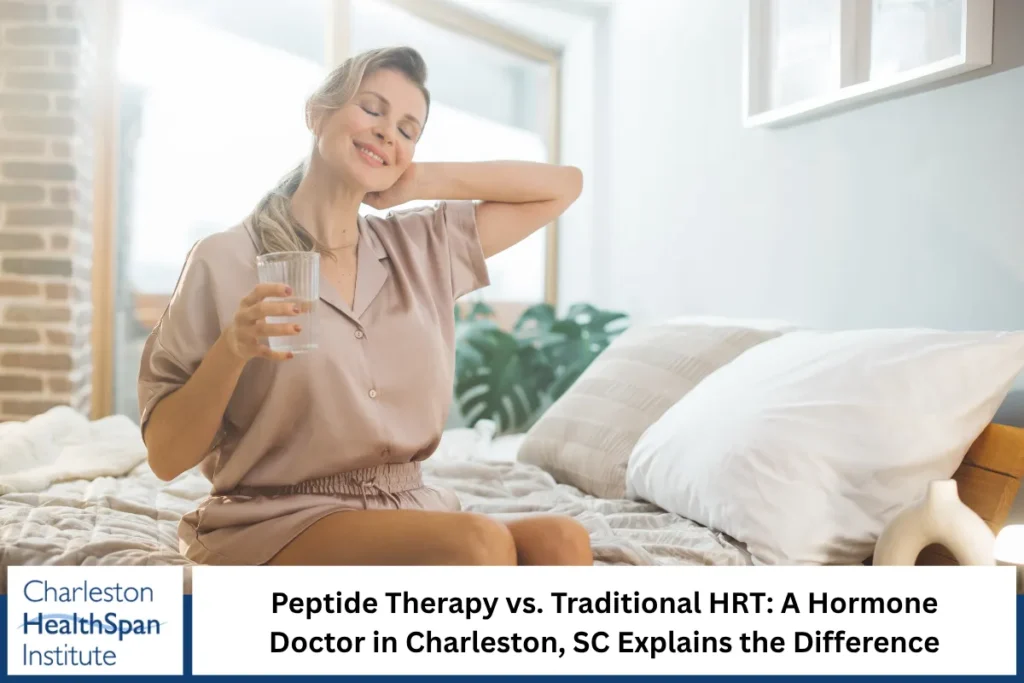 Peptide Therapy vs. Traditional HRT A Hormone Doctor in Charleston, SC Explains the Difference